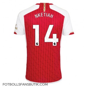 Arsenal Eddie Nketiah #14 Replika Hemmatröja 2023-24 Kortärmad